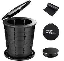 Triptips Updated Portable Potty for Camping